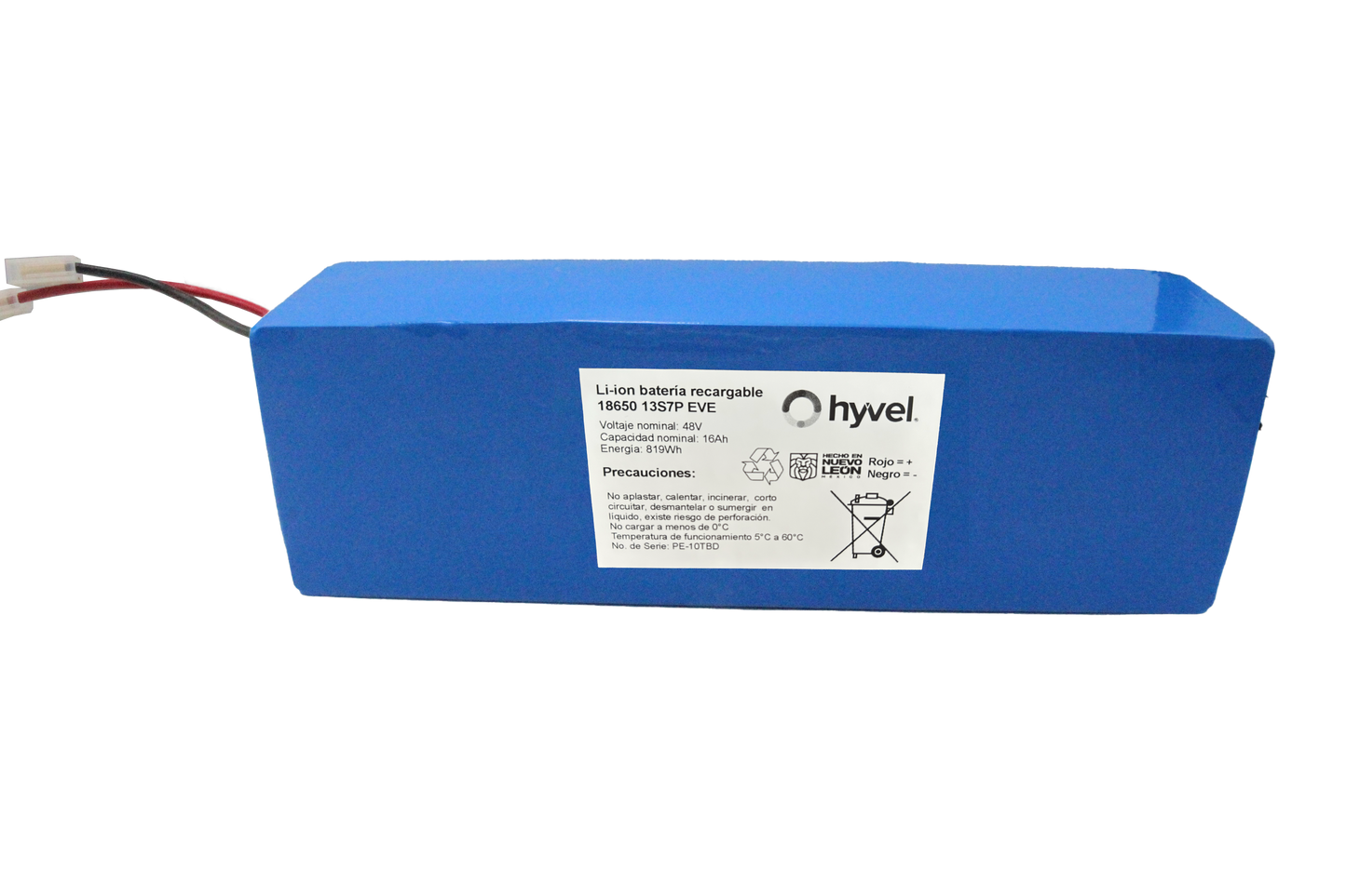 Batería 48V 16Ah compatible con Honey Whale G2 PRO