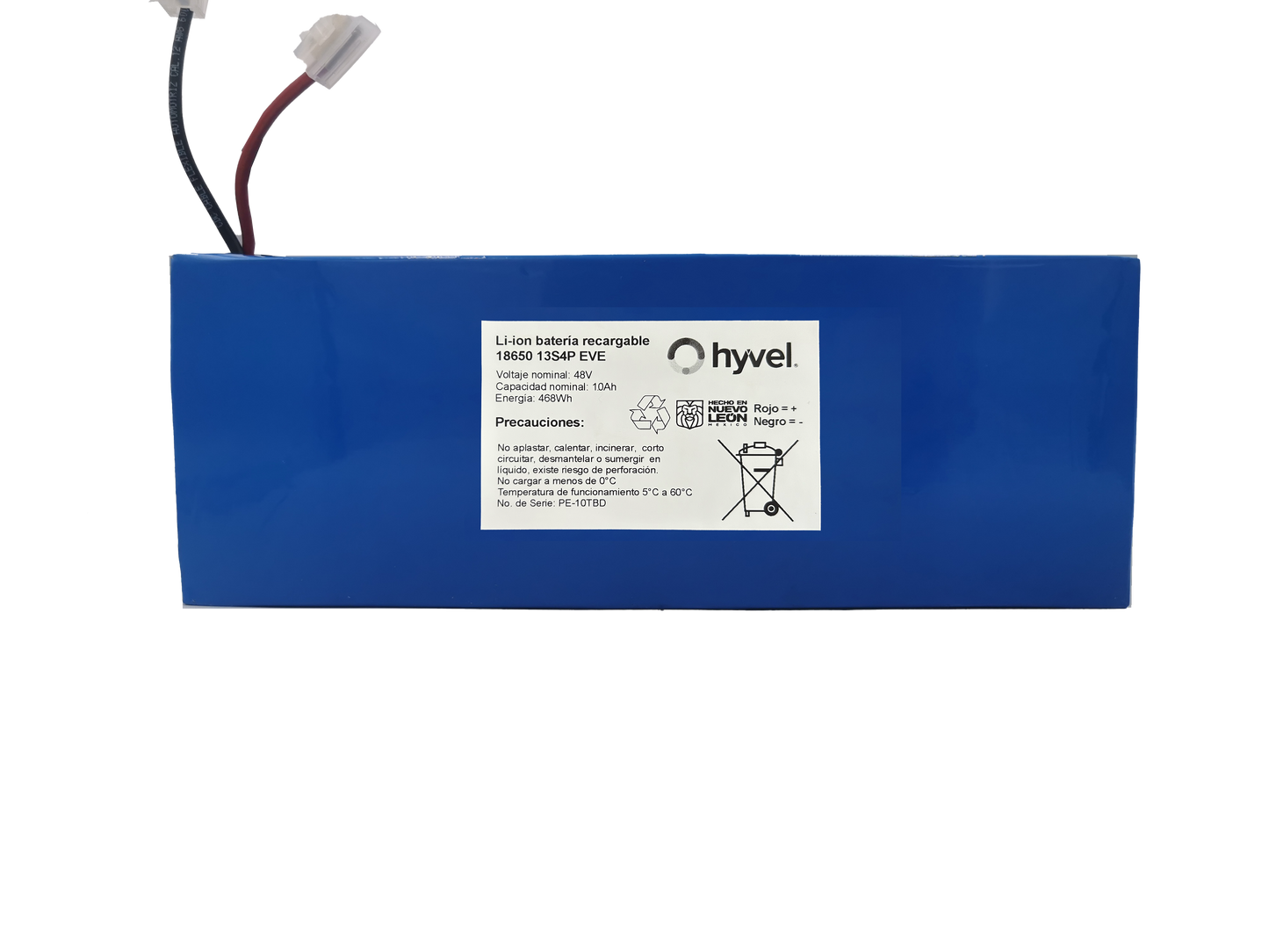 Batería 48v 10Ah compatible con ZIGNA REV500