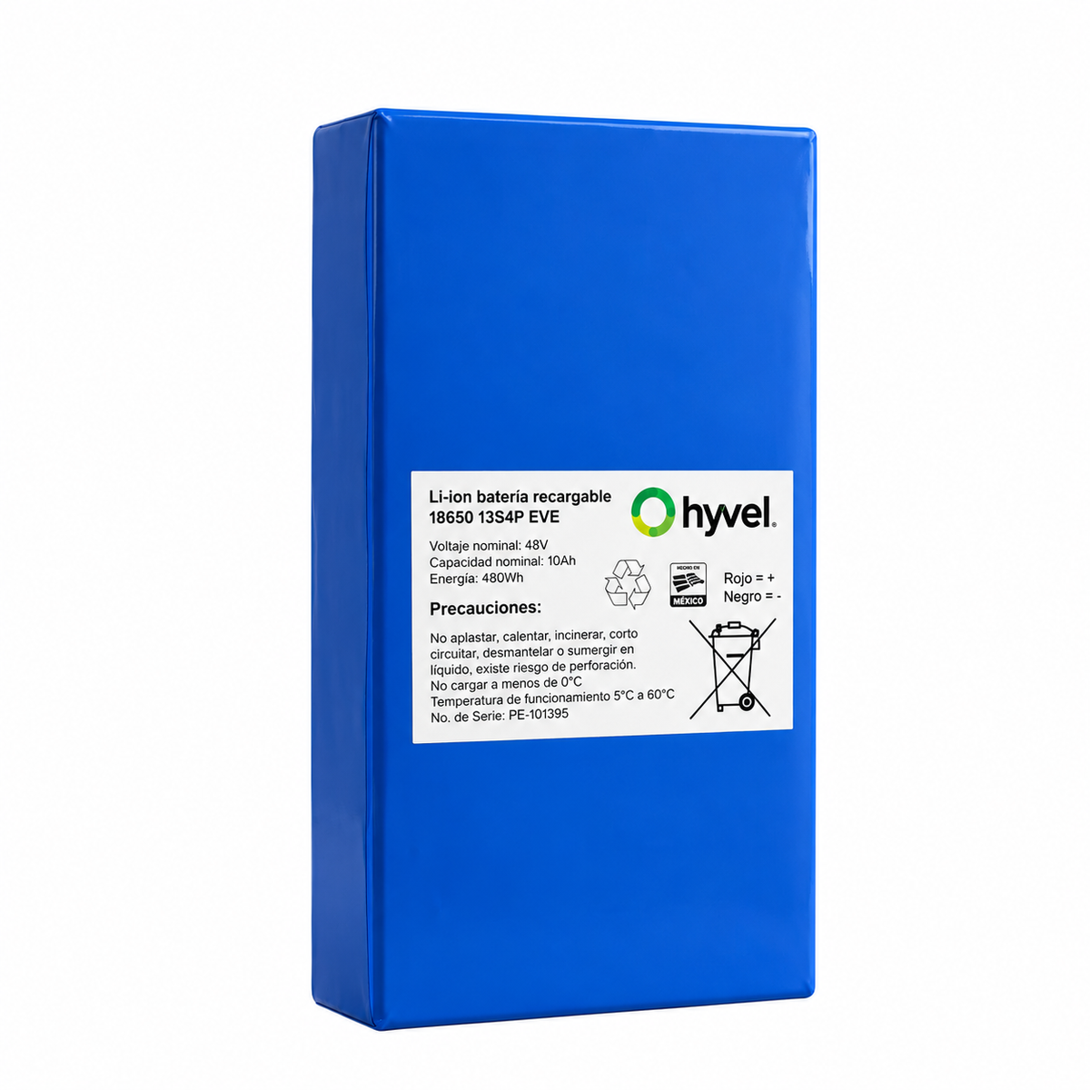Batería 48V 13Ah compatible con Honey Whale H10