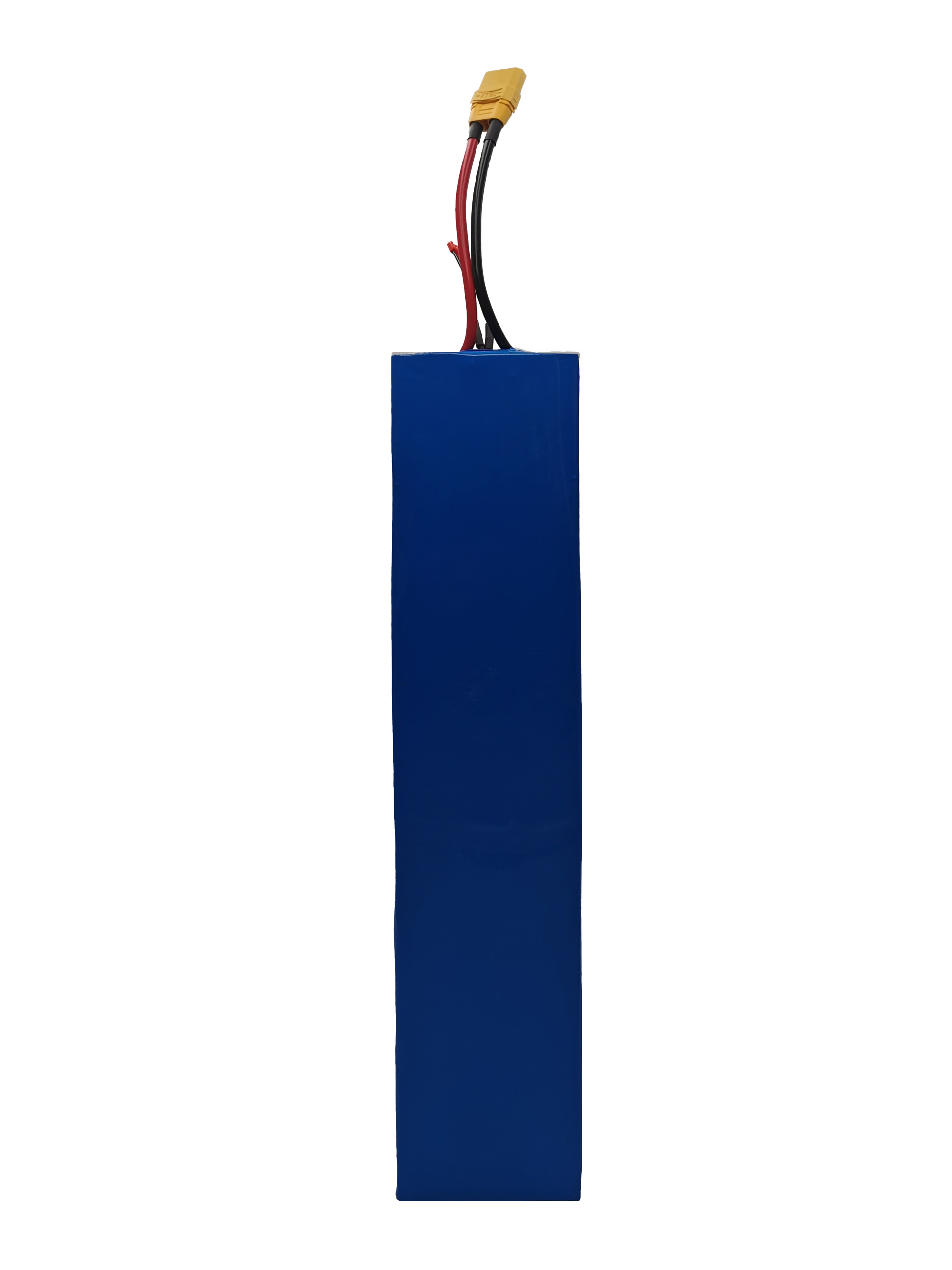 Lateral de la Batería 60V 20Ah EVE en un fondo blanco.