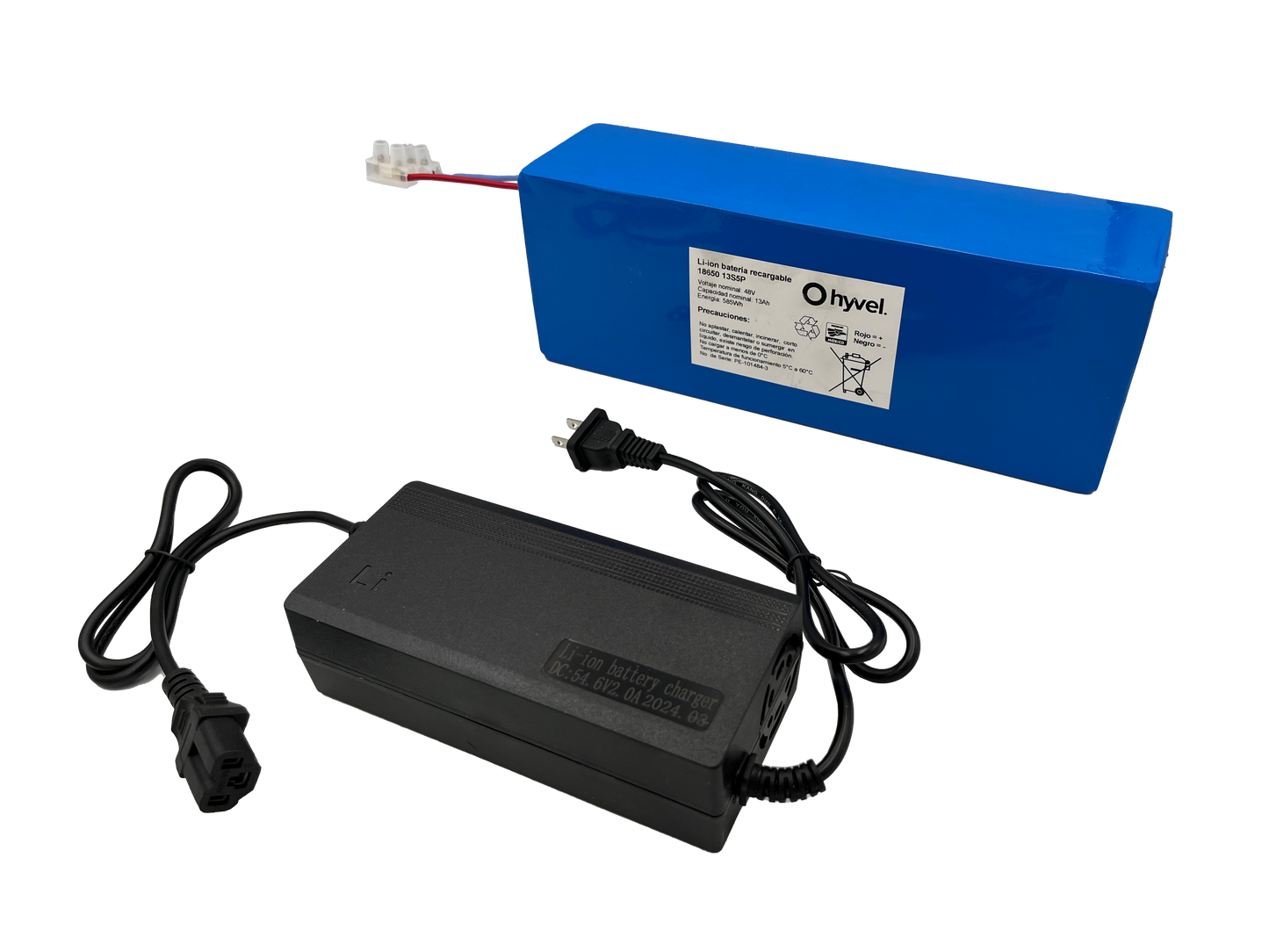 Kit Batería 48V compatible con KIWO + Cargador 2A