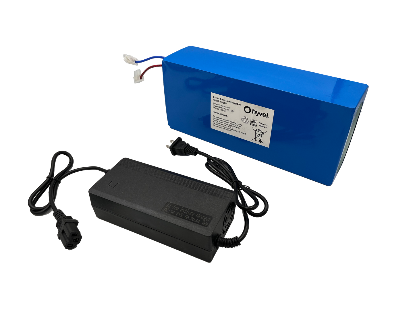 Kit Batería 48V compatible con KIWO + Cargador 2A