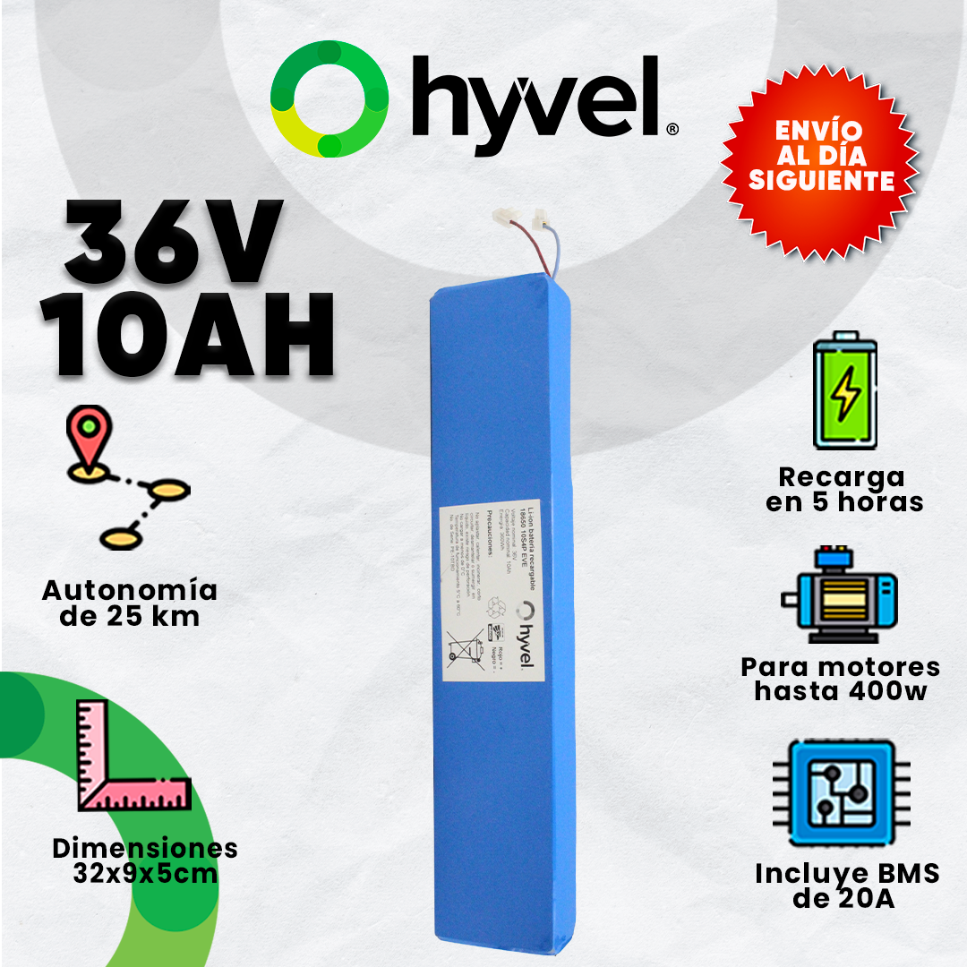 Batería 36V 10Ah EVE