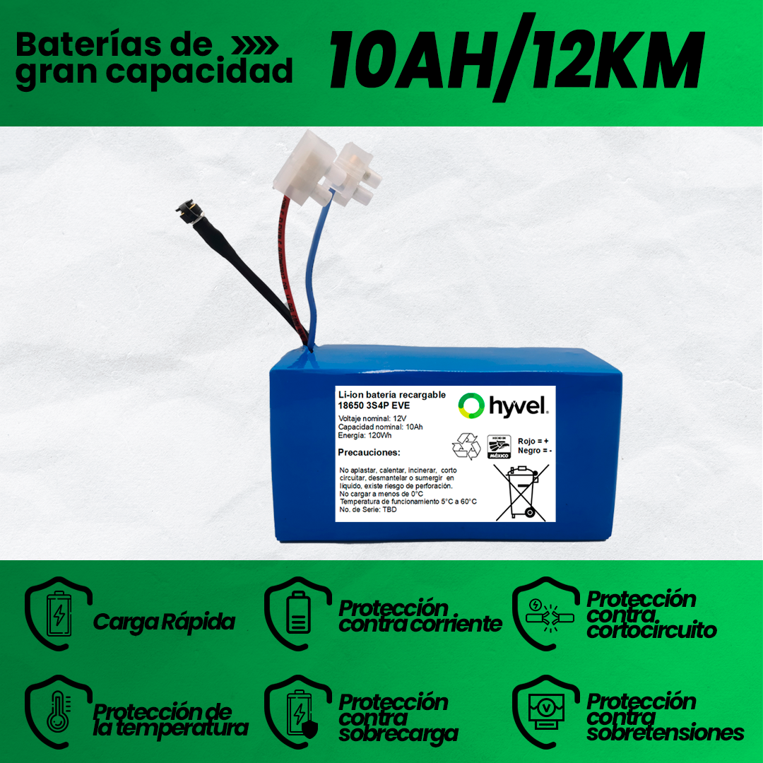Batería 12v 10Ah EVE
