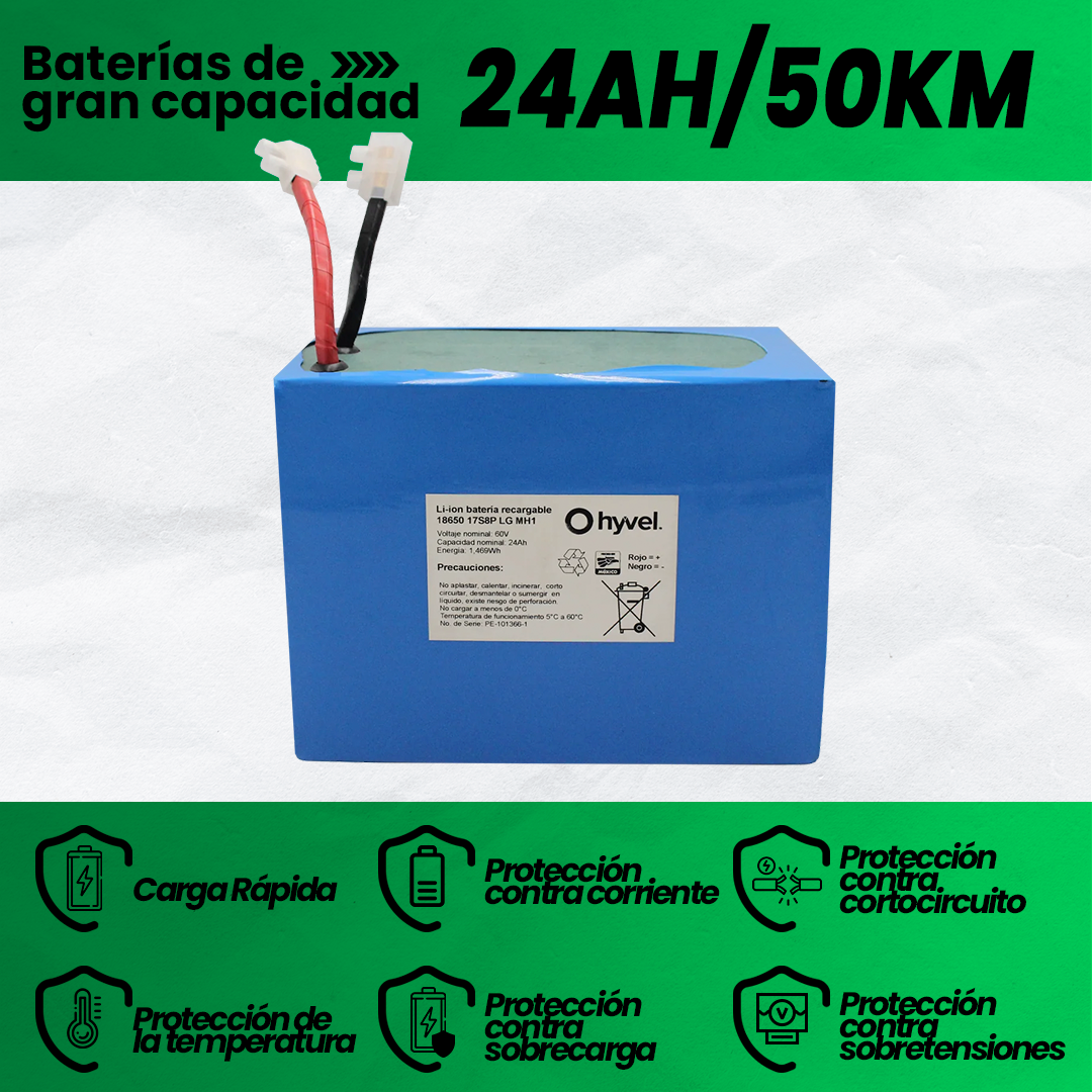 Batería 60V 24Ah