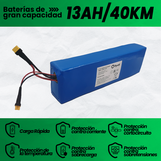 Batería 48V 13Ah para Scooter
