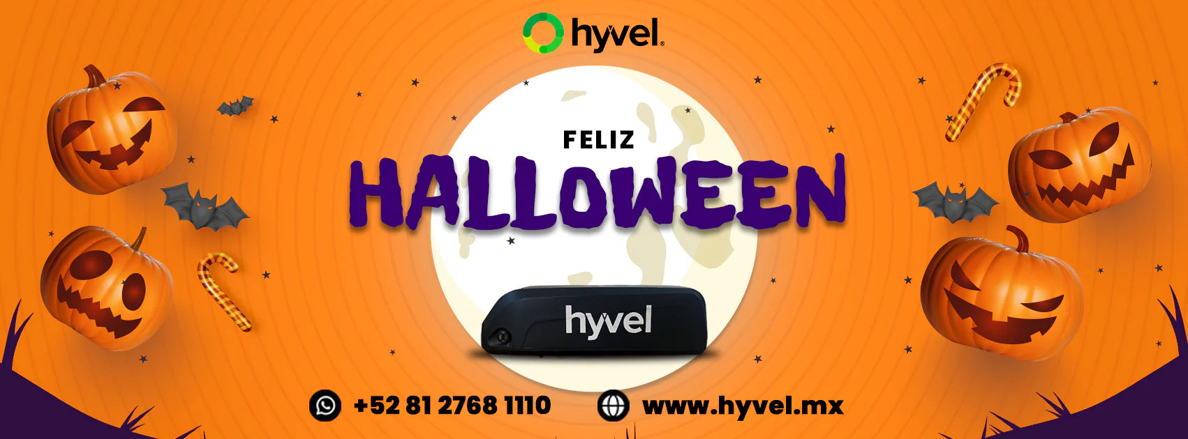 Se venden batería de litio, es la portada de octubre en la página de Hyvel
