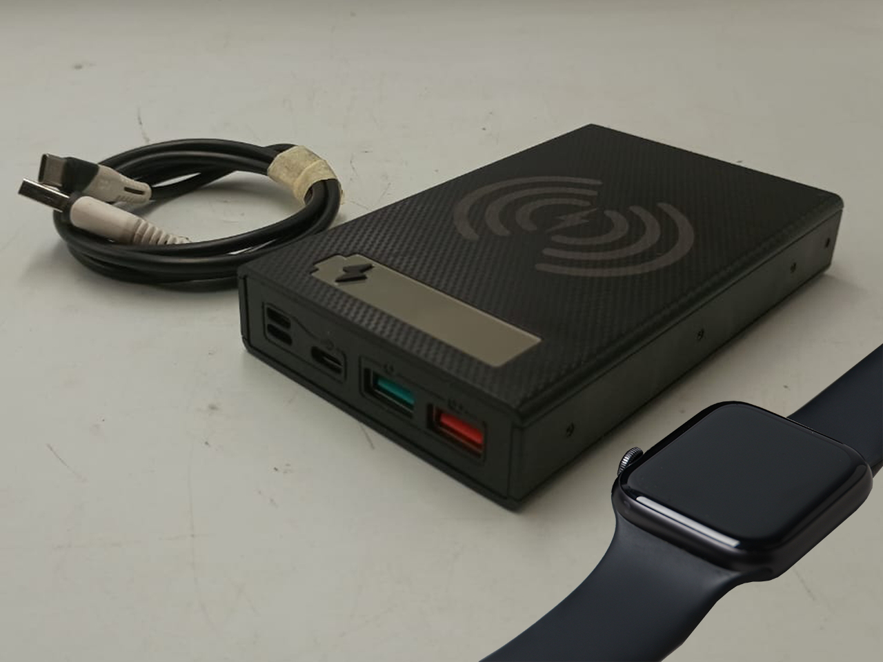 Powerbank Carga Rápida Inalambrica 15,000mah