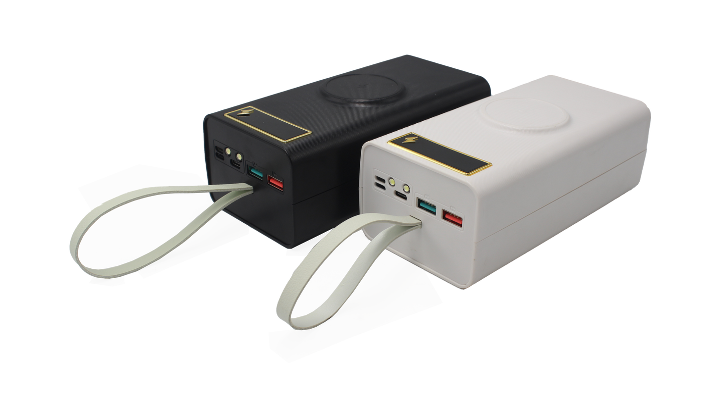 Powerbank Carga Rápida Inalambrica 63,000 mAh