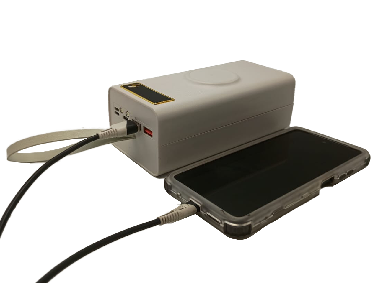 Powerbank Carga Rápida Inalambrica 63,000 mAh