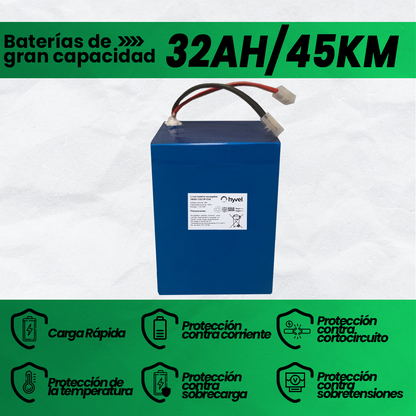 Batería 60V 32Ah para Triciclo Eléctrico