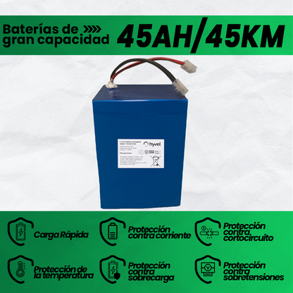 Batería 60V 45Ah para Triciclo Eléctrico