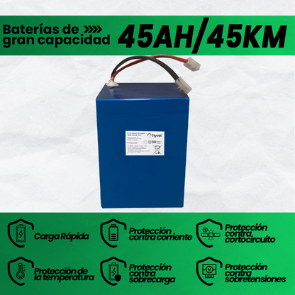 Batería 72V 45Ah para Triciclo Eléctrico