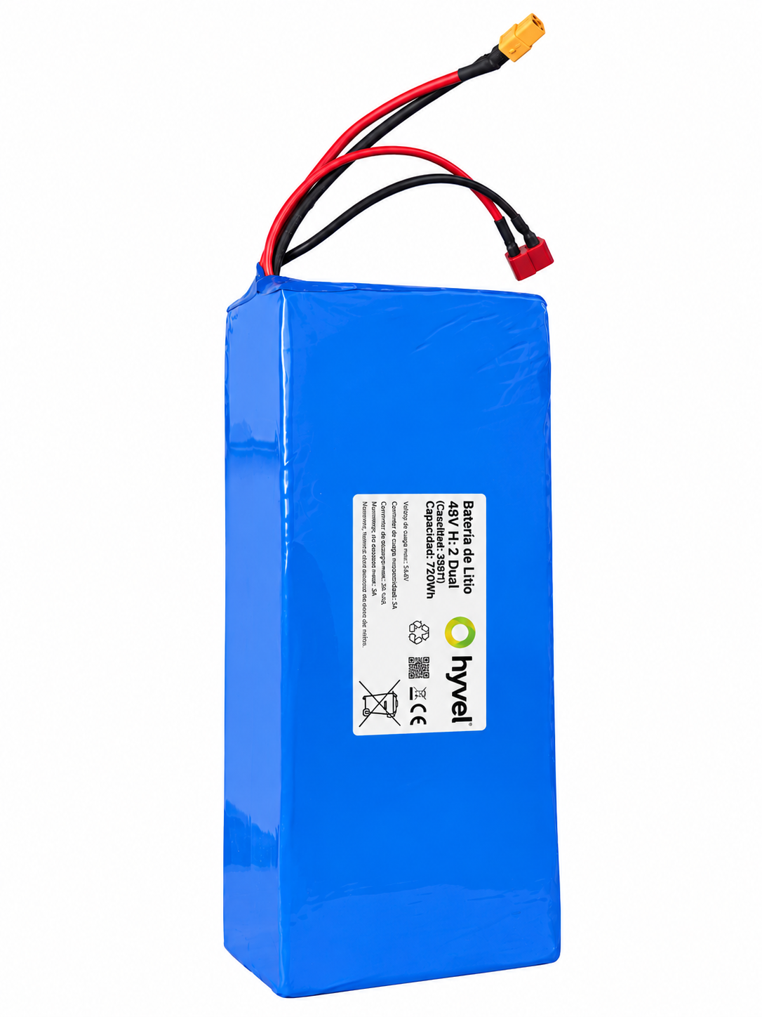 Batería 48V 18Ah compatible con Honey Whale H2 DUAL