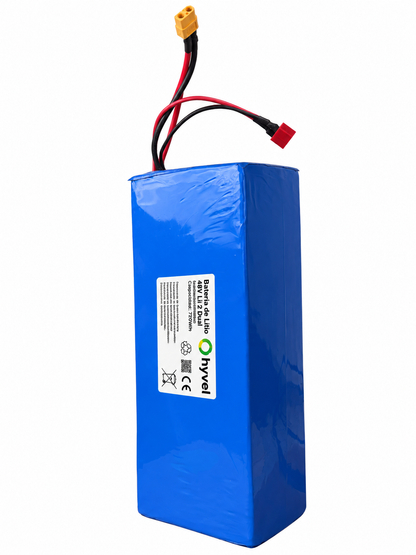 Batería 48V 18Ah compatible con Honey Whale H2 DUAL