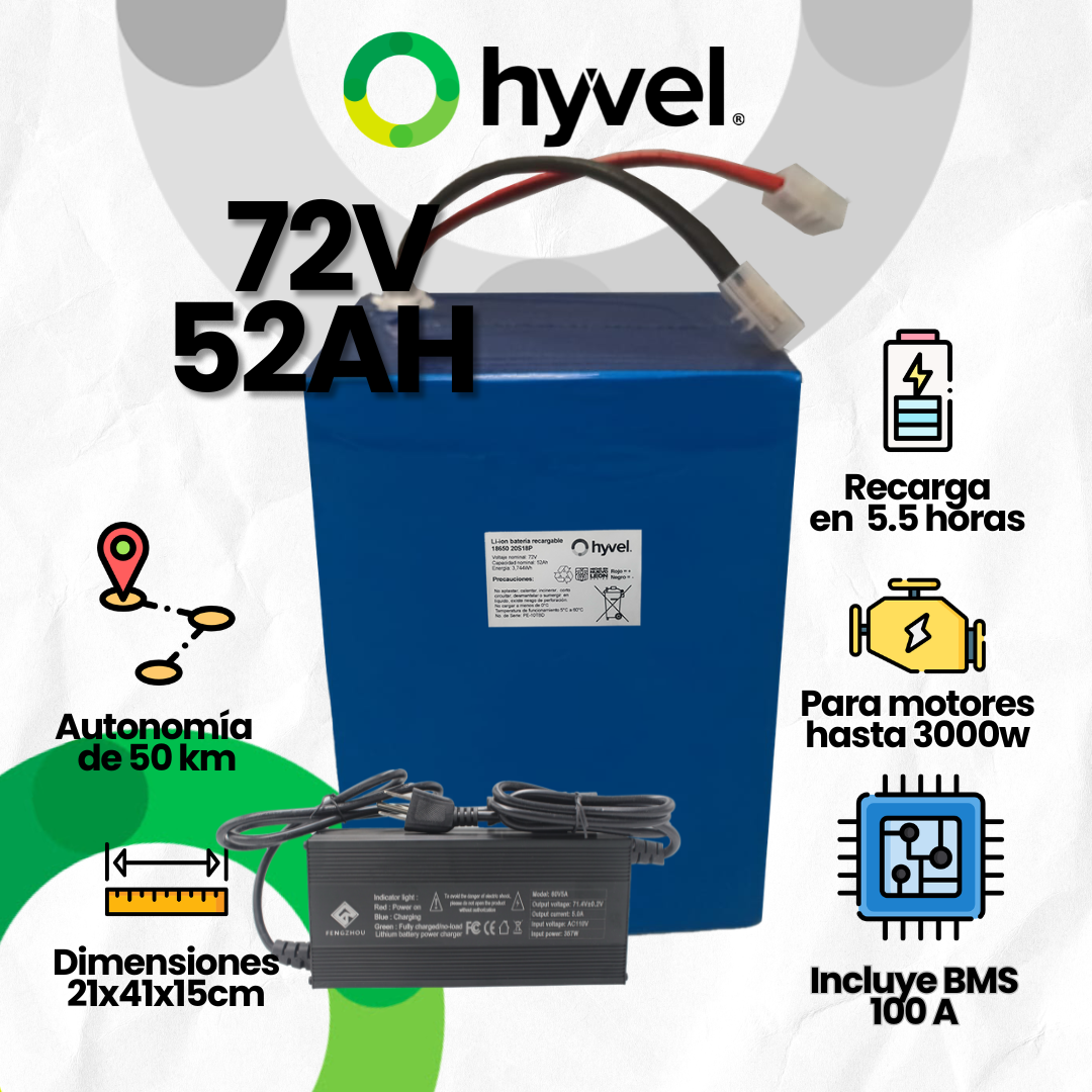 Batería 72V