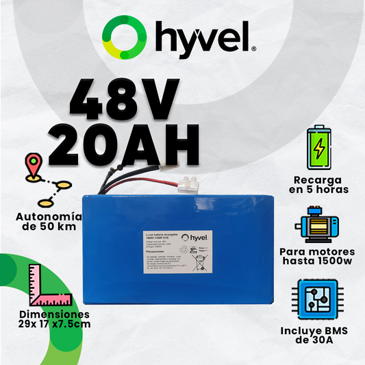 Batería 48v 20ah Eve