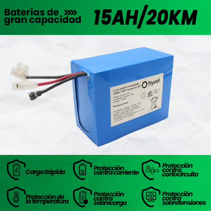 Batería 24V 15Ah Panasonic BD