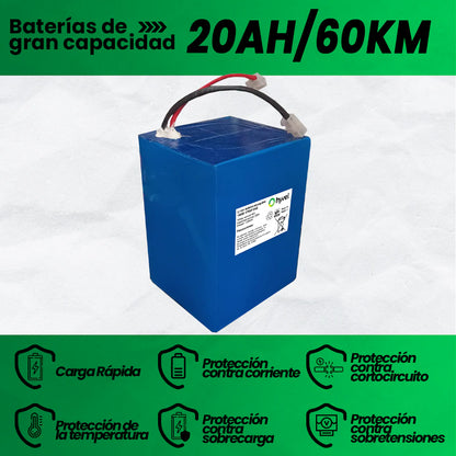 Batería 72V 20Ah para Moto Eléctrica