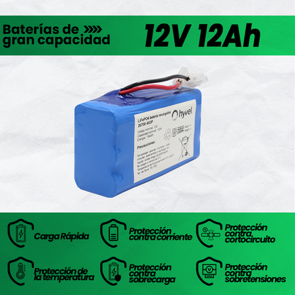 Batería 12V para Carrito Montable Infantil Litio LiFePO4