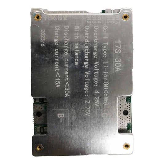 Bms 17s 60v 30a De Puerto Común