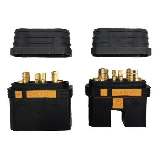 Conector Qs10-s 1 Par Macho Y Hembra