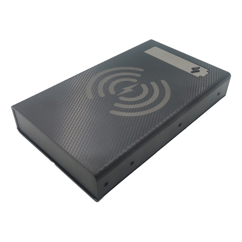 Powerbank de carga rápida con capacidad inalámbrica de 15,000mAh, diseñado para dispositivos móviles y baterías de litio de uso portátil.